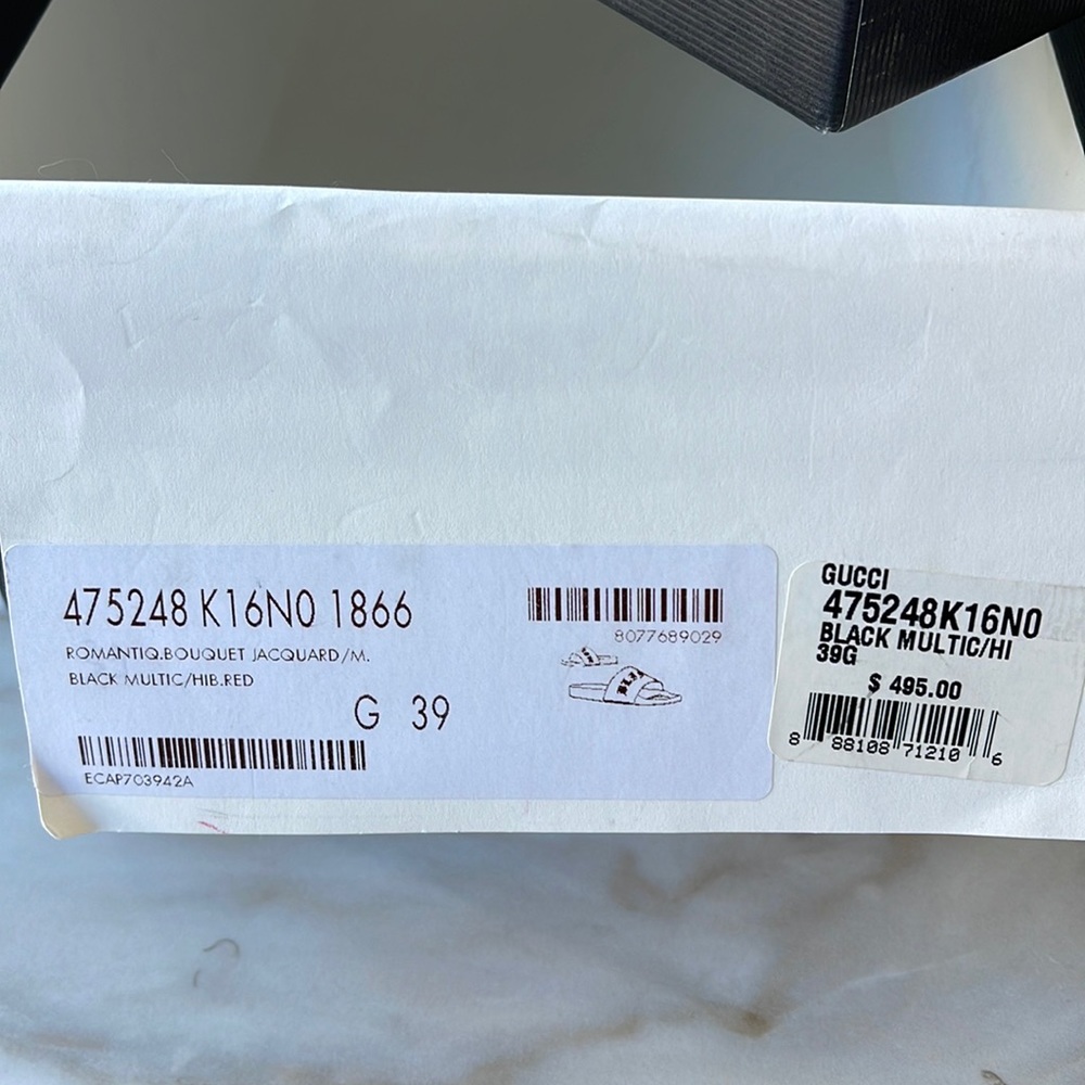 GUCCI BLIND FOR LOVE SLIDES - Picture 10 of 11